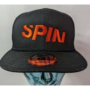 New Era 9Fifty SnapBack Hat Baseball Cap Custom "Spin"